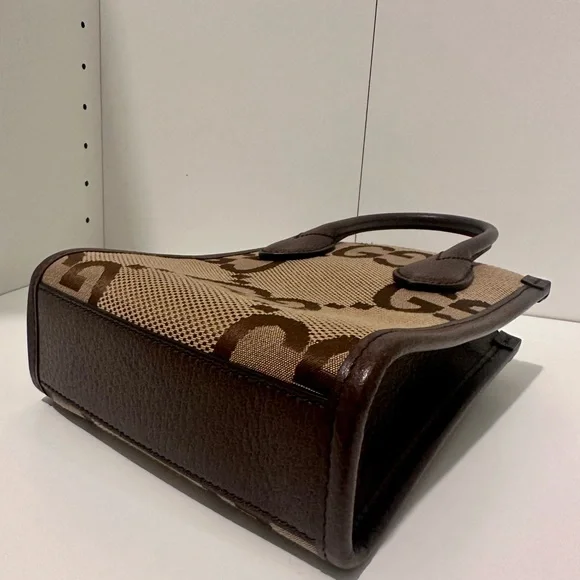 Gucci Tote Jumbo GG Canvas Mini - Picture 4 of 15